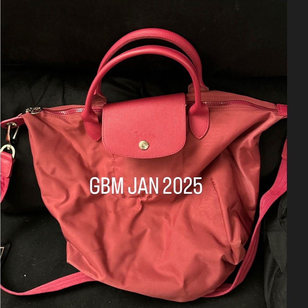 Longchamp Neo top handle bag Pink authentic